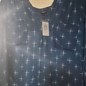 Torrid Harper 3/4 Sleeve Blouse